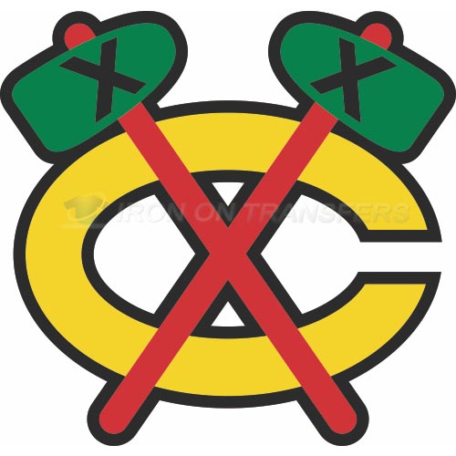 Chicago Blackhawks Iron-on Stickers (Heat Transfers)NO.110